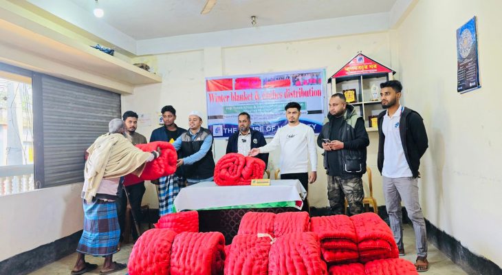 Distribution of winter clothes